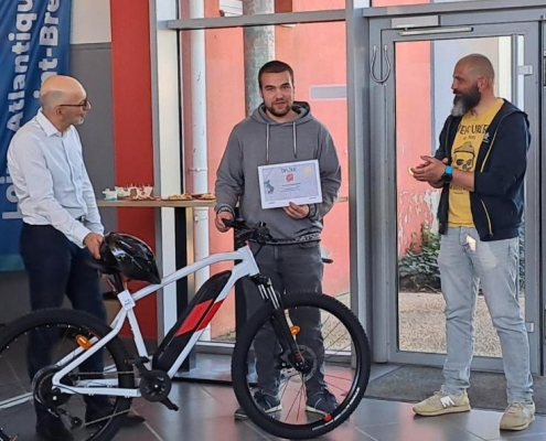 Remise des prix au CFA de Saint-Brévin pour le Challenge "100 minutes pour la vie" 2026