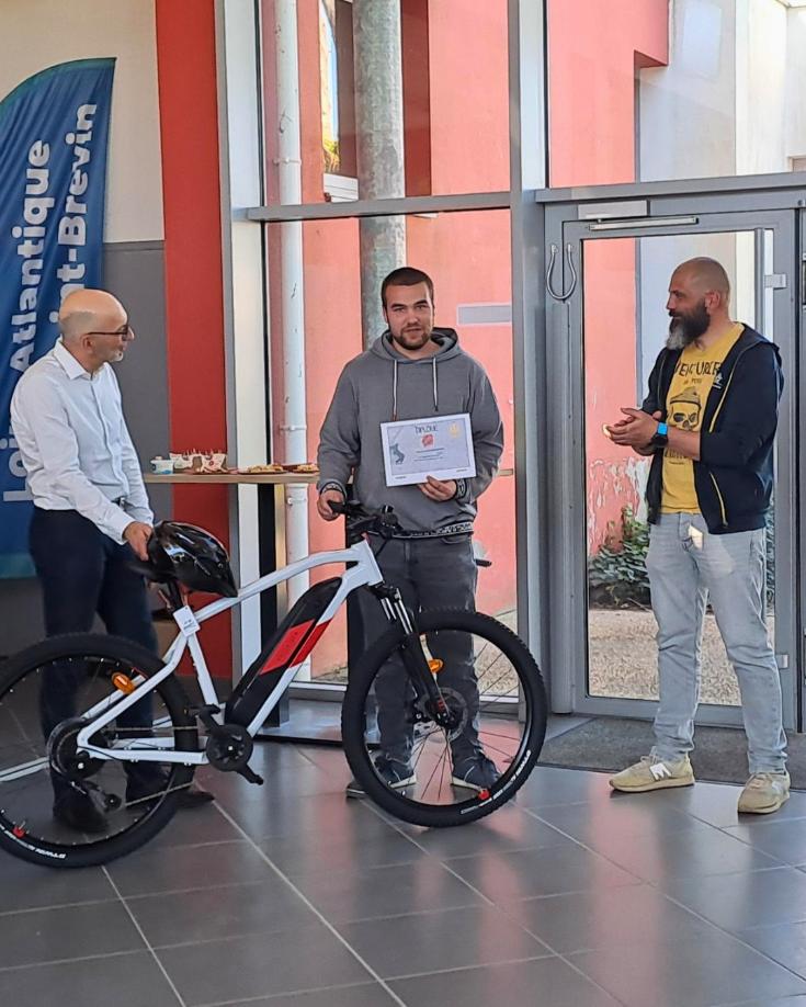 Remise des prix au CFA de Saint-Brévin pour le Challenge "100 minutes pour la vie" 2026